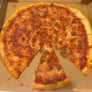 Italian Sausage Pizza