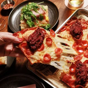 Look at that cheese pull