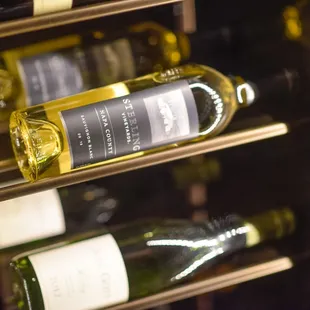 An expansive wine menu for all tastes.