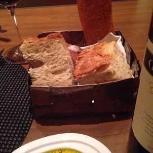 Housemade bread basket