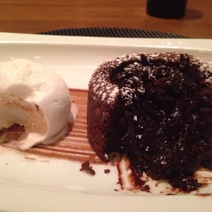 Chocolate lava cake