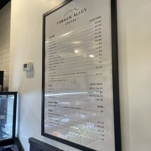 Menu on October 29, 2023