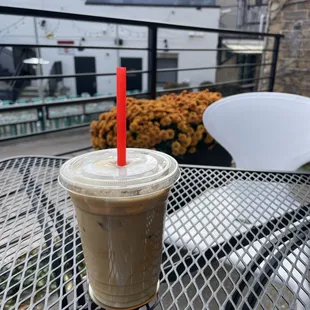 LAB Latte (lavender latte)