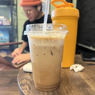 Lab Latte with oat milk