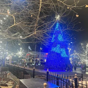 View from the outside seating area