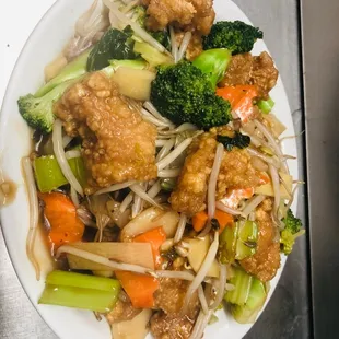 Fish chop suey