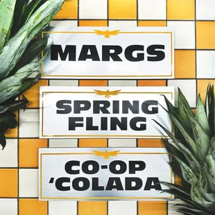 Join us for delicious frozen beverages made with freshly squeezed juices and premium spirits.