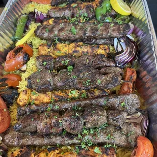 Lamb Kebab Platter