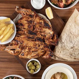 1/2 Grilled Chicken Platter