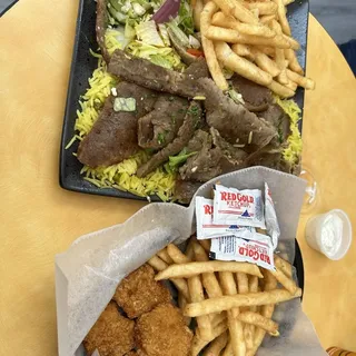 Chicken Nuggets with Fries