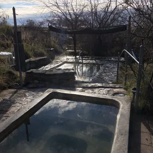Hot tubs (2nd clothing optional area)