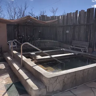 Hot tubs (clothing option space)