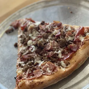 Meat Lovers Pizza by the slice