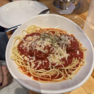 Spaghetti meatballs