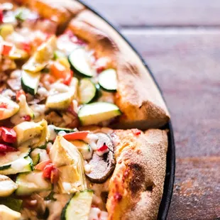 pizza, food