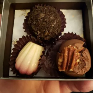 Assorted chocolates