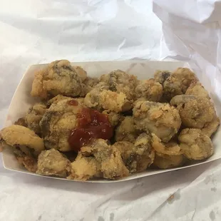 Good breaded mushrooms