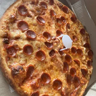 Pepperoni pizza