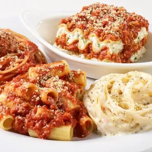 pasta dish, pasta, food