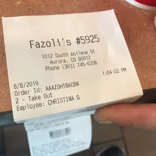 If this was the real employee she's not a happy camper