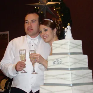 Bride &amp; Groom on wedding day.
