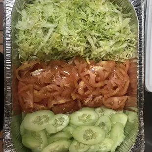 Ensalada mixta para party