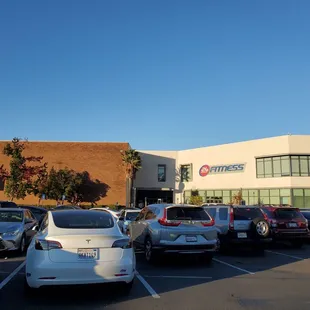 Outside mall entrance