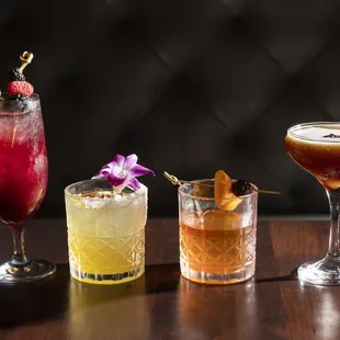 Cocktails from The Rattlesnake Bar