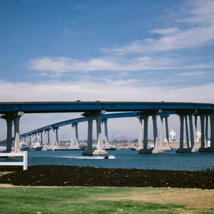 Our view of the Coronado Bridge!