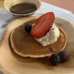 Whipped Goat pancake