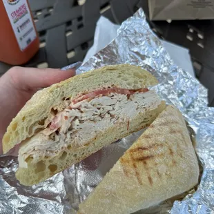 Chicken Club Sandwich (no bacon)
