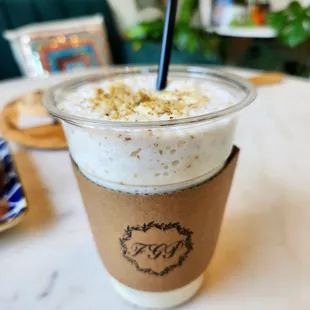 Date shake (CONTAINS NUTS)