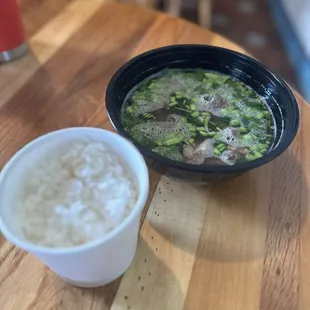 Salt Beef Watercress Soup