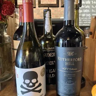 Comprehensive wine selection