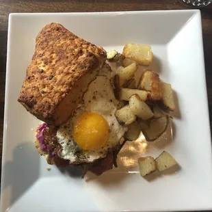 Sausage Egg Biscuit Sandwich
