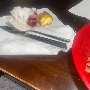 Had to spit it out no joke