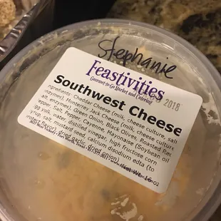Southwest Cheese....the best cheese dip/spread EVER!