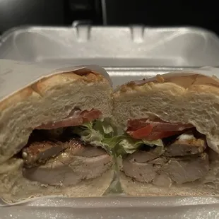 8&quot; Full Chicken Kabob Sandwich