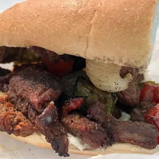 beef sub (or beef &amp; lamb option)