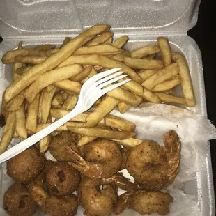 Shrimp &amp; fries