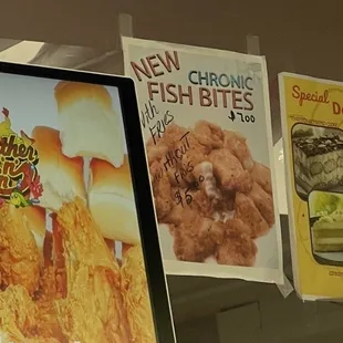 Fish bites. They were very tasty! - 9/10/23