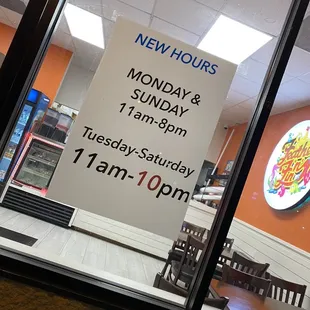 Store Hours