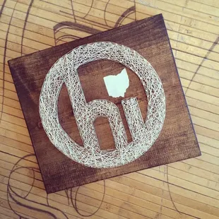 Ohio String Art.  Join us for a workshop www.FYN.bigcartel.com