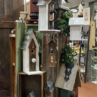 Birdhouses made in Oklahoma