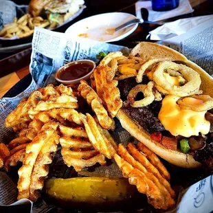 The beer cheese Philly is yummy.