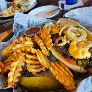 Beer Philly cheese steak