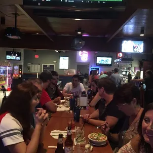 Nice atmosphere for a large group. Whoop