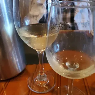 2 different types of goblets. It did not go unnoticed!!!!