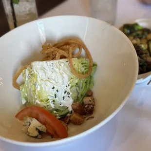 Iceberg Wedge Salad (split)