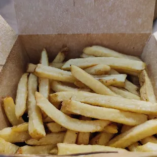 a box of french fries